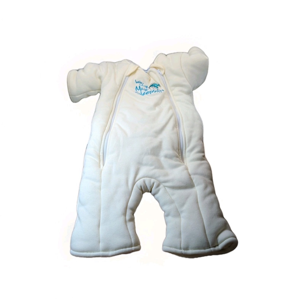 Baby Merlins Magic Sleepsuit Large 3-6 Month Yellow Swaddle Transition